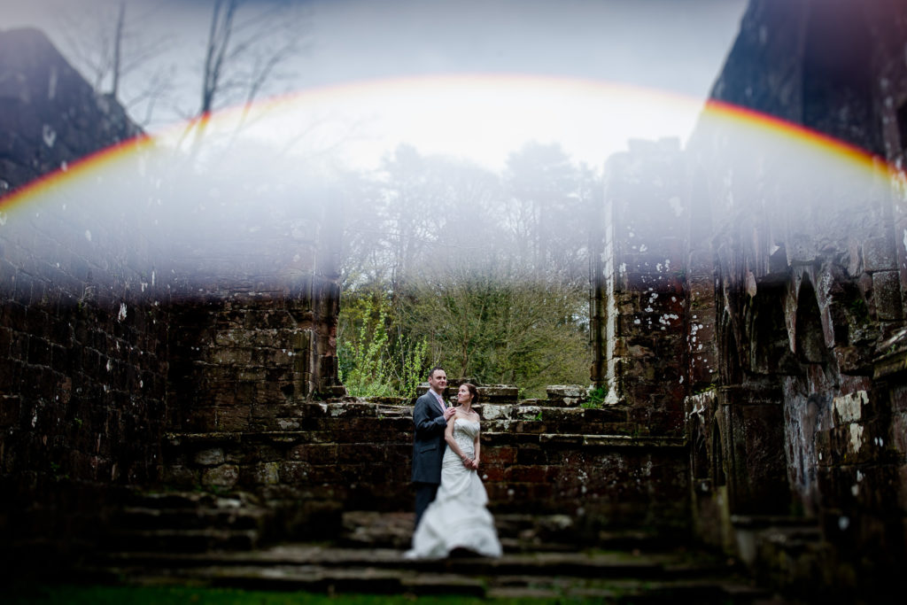 Abbey House Wedding photo at furness abbey 