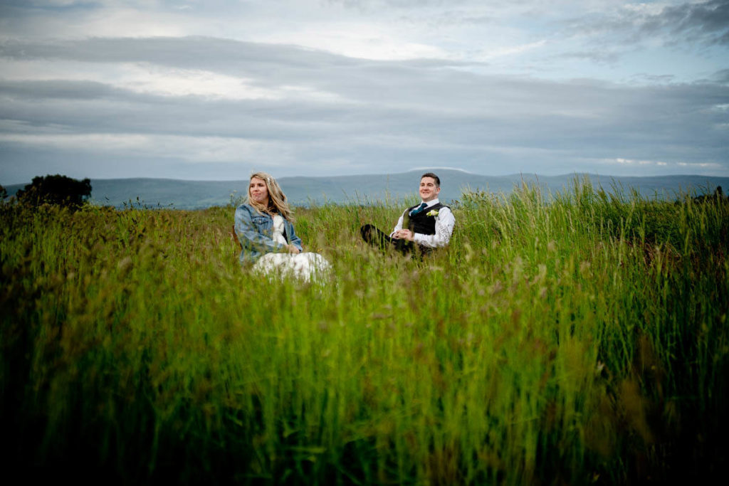 quirkywedding photography portrait at high barn